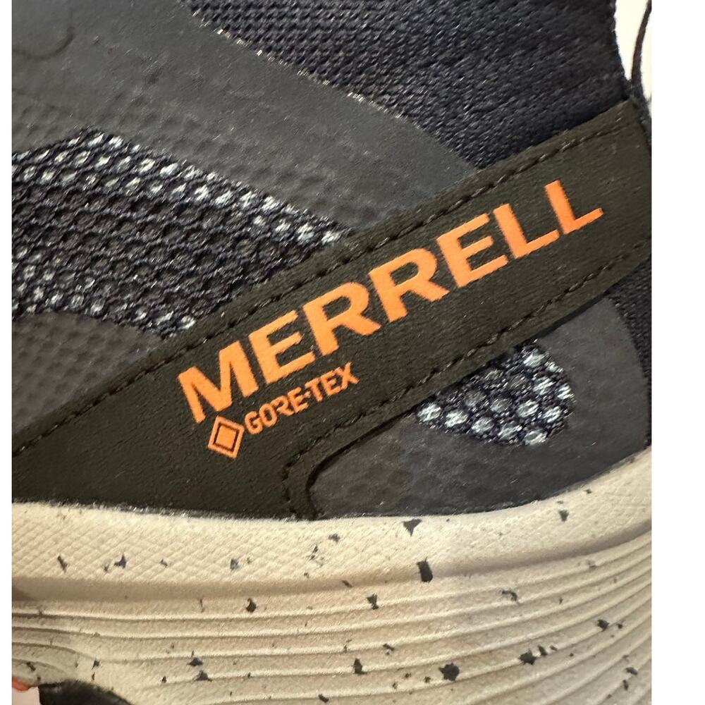 Merrell Speed Strike Mid Gore-Tex Hiking Boots Women’s 9 Navy Waterproof NWOB - Picture 10 of 12